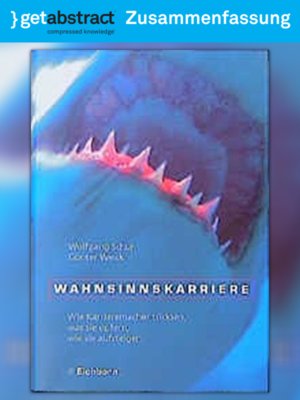 cover image of Wahnsinnskarriere (Zusammenfassung)